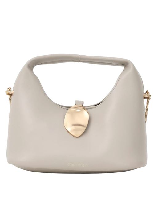 Borsetta beige in poliuretano Calvin Klein | LV04K3177GRMU